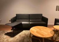 COR Sofa, Modell RAWI, Leder, schwarz, 2 Sitzer, w. NEU! Nordrhein-Westfalen - Rheda-Wiedenbrück Vorschau