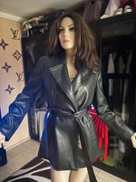 ZARA Trenchcoat Kunstleder Mantel Ledermantel schwarz XS NEU Sachsen - Taucha Vorschau