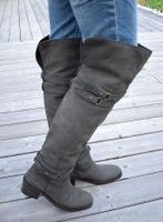 tolle MASSIMO DUTTI Echtleder Overknee Stiefel Gr. 38 Baden-Württemberg - Neulingen Vorschau