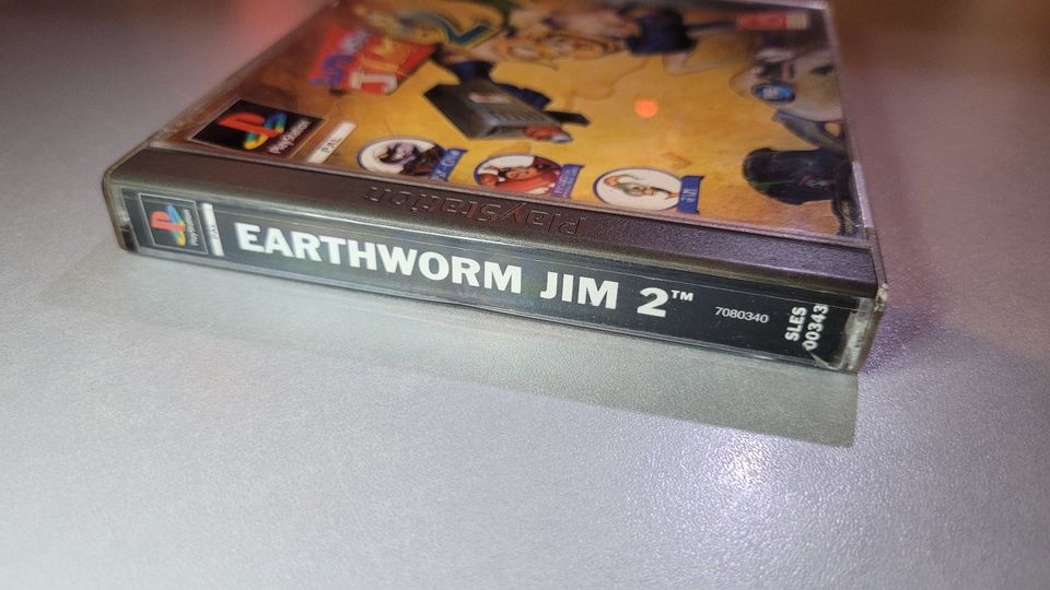 Earthworm Jim 2 PS1 Spiel Playstation 1 komplett! sehr gut! in Dortmund