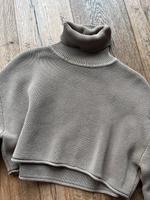 Zara Strickpullover beide Rolli braun Crooped NEU Gr S Baden-Württemberg - Leonberg Vorschau