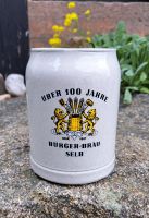 BÜRGERBRÄU BÜRGER-BRÄU SELB 100 Jahre Bierkrug Tonkrug 0,5 l Bayern - Marktleuthen Vorschau
