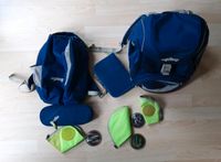 Ergobag Set blau, Schulranzen, Sportbeutel, Federtasche, Kletties Schleswig-Holstein - Tangstedt  Vorschau