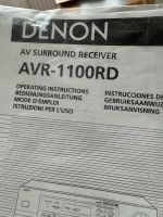 Denon AVR 1100RD gold Bielefeld - Bielefeld (Innenstadt) Vorschau