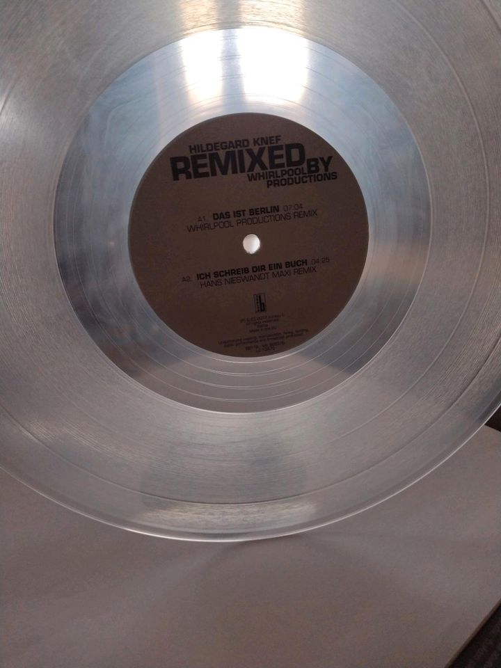 Hildegard Knef Remixed Limited Clear Vinyl in Jagel