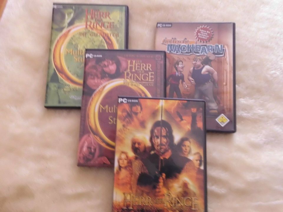 PC- CD- ROM-HERR DER RINGE UND HÖLLISCHE NACHBARN in Bremen