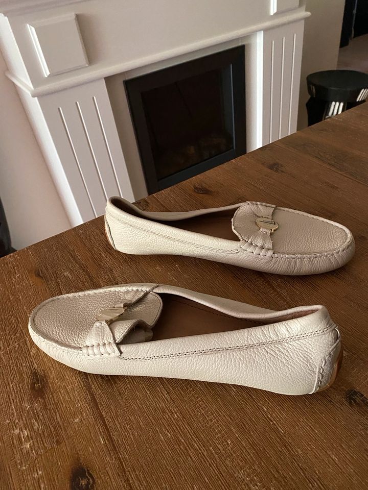 Loafer Damen Halbschuhe Echtleder Ralph Lauren 40/41 in Hamburg