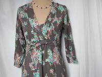 Boden Kleid taupe bunt Gr 40 Viskose Jersey Kleid Baden-Württemberg - Calw Vorschau