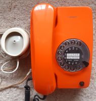 Vintage Telefon, orange, + 2 Mithörmuscheln Niedersachsen - Norderney Vorschau