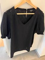 C&a Bluse schwarz spitze Print xl 42 kurzarm Bayern - Kahl am Main Vorschau