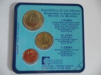 San Marino 2004-Amtlicher Mini Kursmünzensatz 2004 Euro Bayern - Mering Vorschau