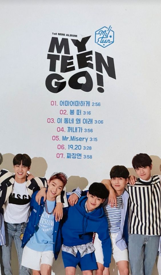 K-POP Mini Album My Teen Go!  My Teen Booklet in München