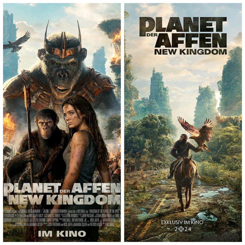 2x Planet der Affen New Kingdom Kinoposter Kinoplakat Filmplakat in Köln