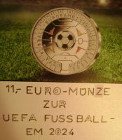 NEU!! 11 Euro-Silbermünze (Ag 500) „UEFA Fußball-EM 2024„ in BRD Bochum - Bochum-Ost Vorschau