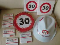 30. Geburtstag , Hut ,Servietten ,Girlande ,Kaugummi Vegesack - Grohn Vorschau