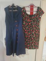 Bundle Rockabillykleider, 50-iger Jahre Stil + Gr. 42 Hell Bunny Brandenburg - Werneuchen Vorschau