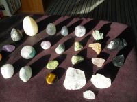 Amethyst, Halbedelsteine, Mineralien, Steine, Achat Eier Bayern - Gunzenhausen Vorschau