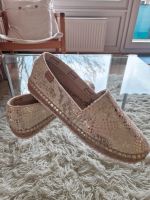 Espadrilles, Beige,Gold, Leder, Neu!!! Größe 35 Altona - Hamburg Iserbrook Vorschau