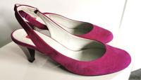 Högl Slingpumps/Pumps in Pink Größe 38 Velours-Leder Nordrhein-Westfalen - Mönchengladbach Vorschau