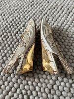 Vintage: Edle gold beige *Brunella* Made in Italy Schuhe in 38 Niedersachsen - Müden Vorschau