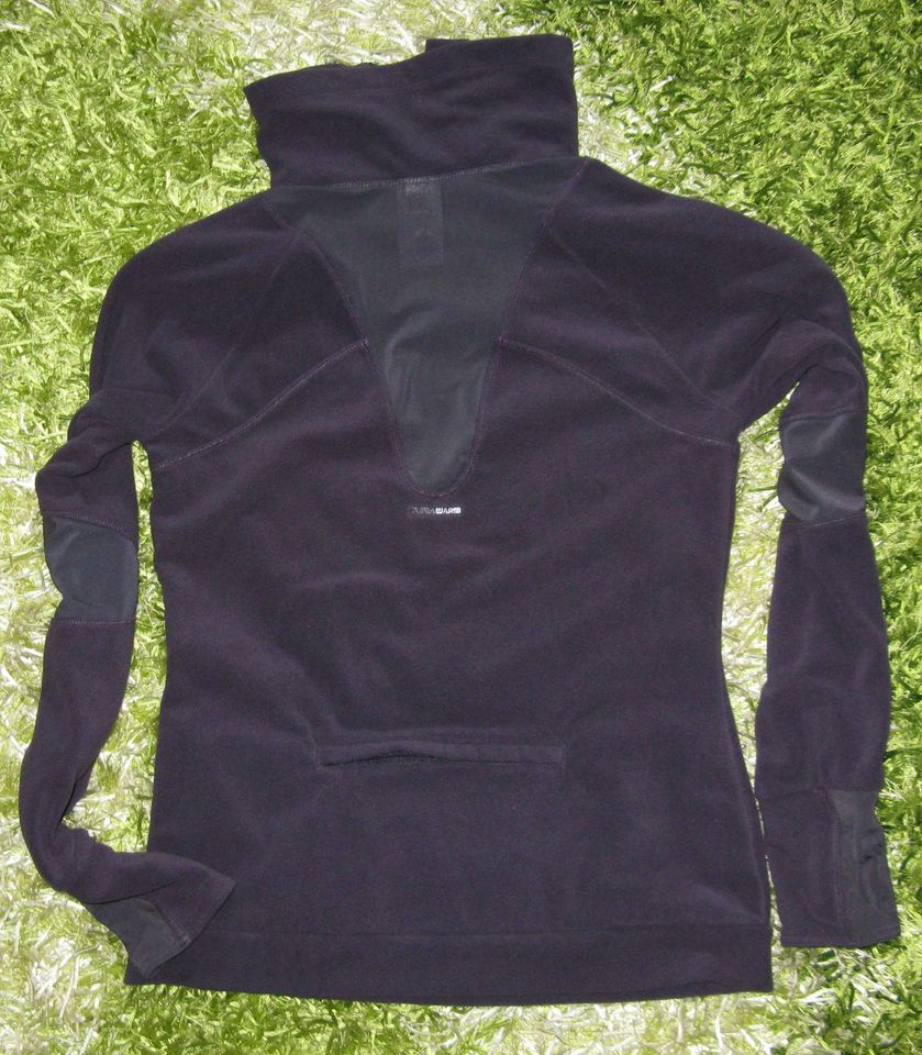 Adidas leichtes Langarmshirt Gr. 38 Laufshirt Fleece Rückentasche in Aschaffenburg