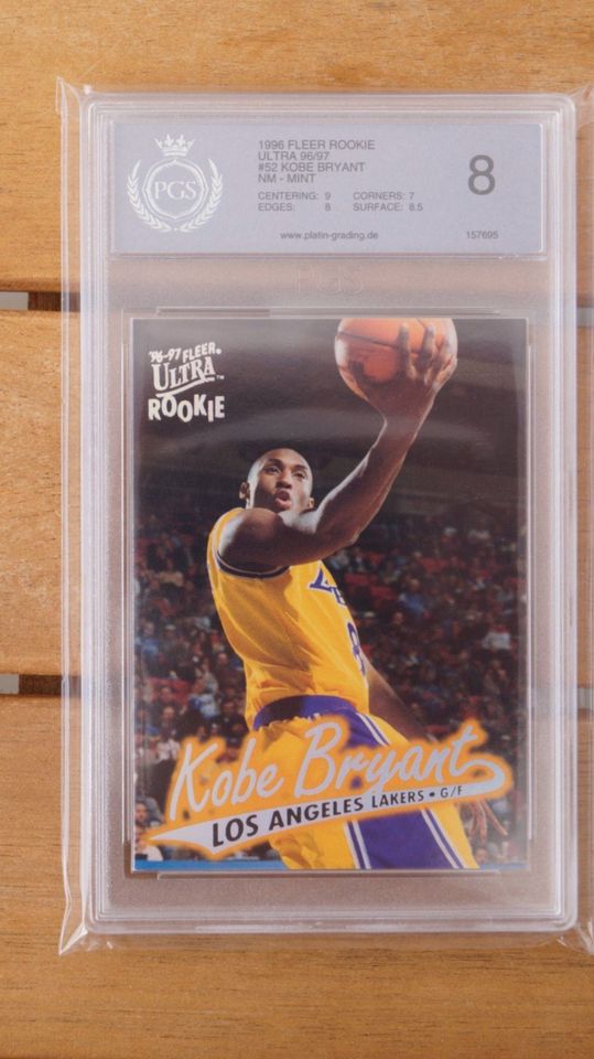 1996-97 Fleer Rookie ULTRA 96/97 Kobe Bryant #52 PGS 8 NM-MINT in Bad Saarow