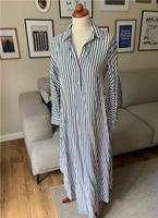 Mango Etuikleid/Hemdkleid gestreift in weiß/blau Gr.sx Berlin - Spandau Vorschau