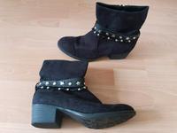 Stiefeletten schwarz Größe 39 Düsseldorf - Benrath Vorschau