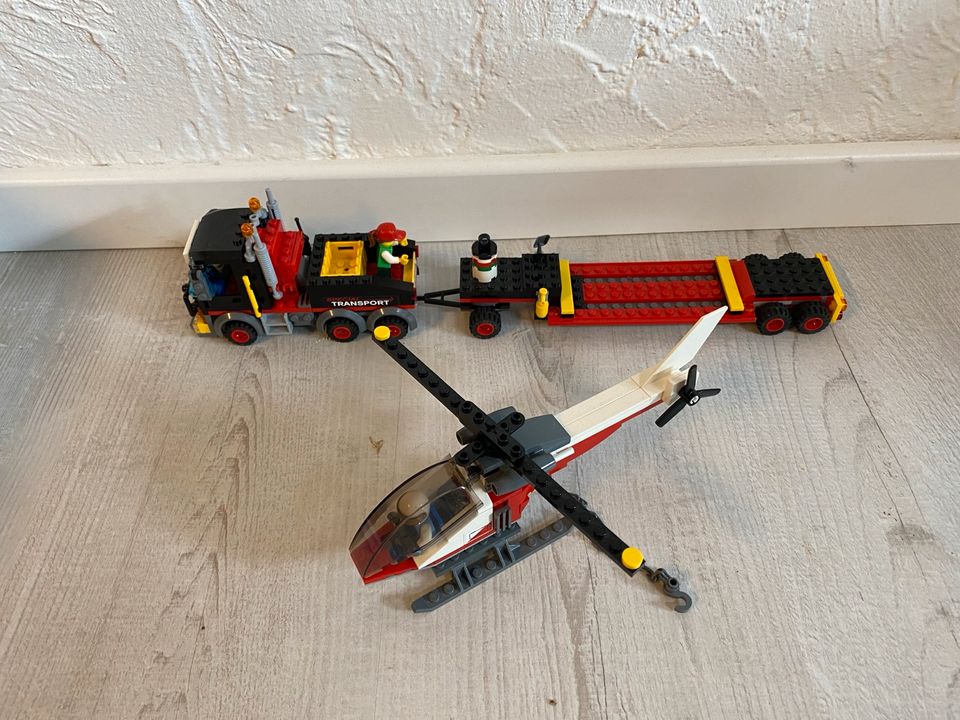 Lego City Schwer Transporter mit Hubschrauber Modell 60183 in Breisach am Rhein  
