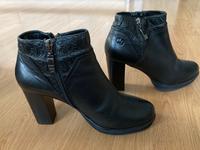 Schwarze Stiefeletten von Gerry Weber, Gr 38 Berlin - Lichtenberg Vorschau