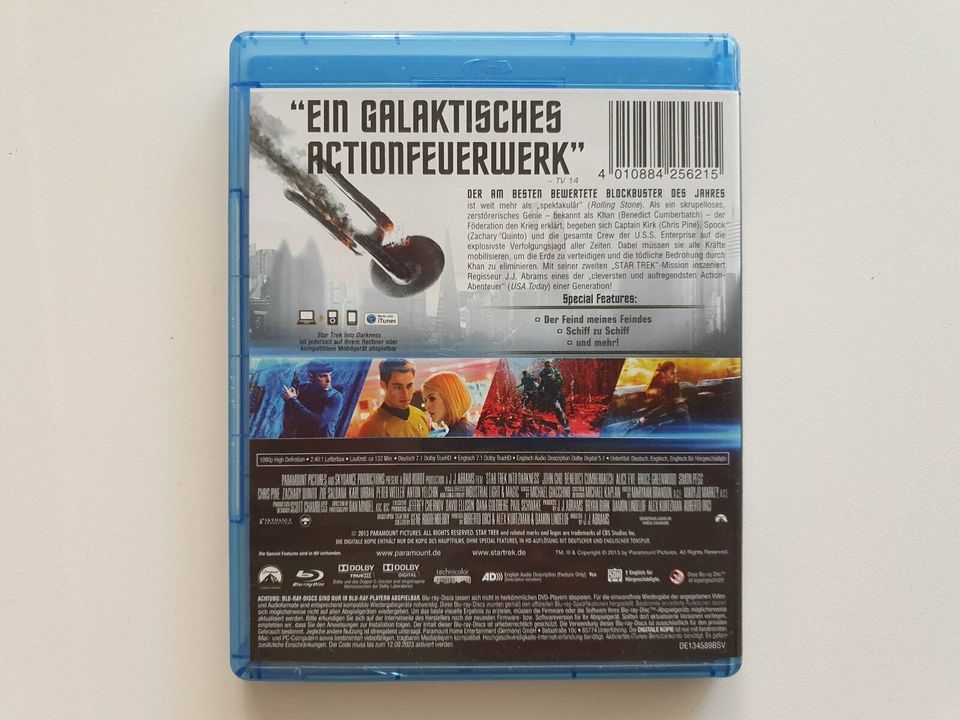 Star Trek - Into Darkness auf BluRay Disc + Digital Copy in Augsburg