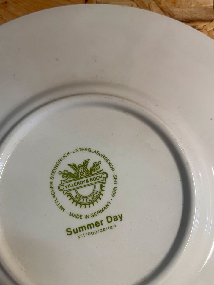 Villeroy & Boch Summer Day Tasse mit Unterteller in Baden-Baden