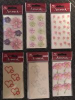 Artoz Sticker Aufkleber scrapbook basteln Hochzeit Baby Blumen Häfen - Bremerhaven Vorschau