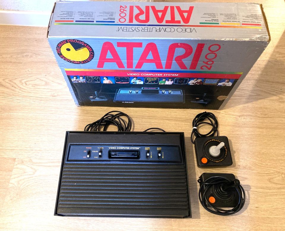 Atari 2600 Darth Vader Konsole in OVP - Retro Konsole DEFEKT in Neu-Isenburg