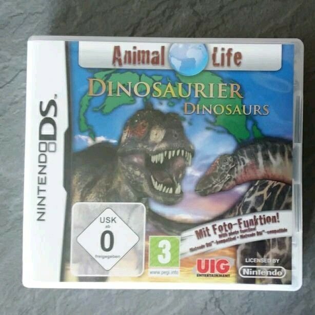 Animal Life Dinosaurier, Nintendo DS in Hütten 
