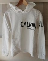 Hoody CALVIN KLEIN weiß, Jungen Gr. 164 Nordrhein-Westfalen - Neuenkirchen Vorschau