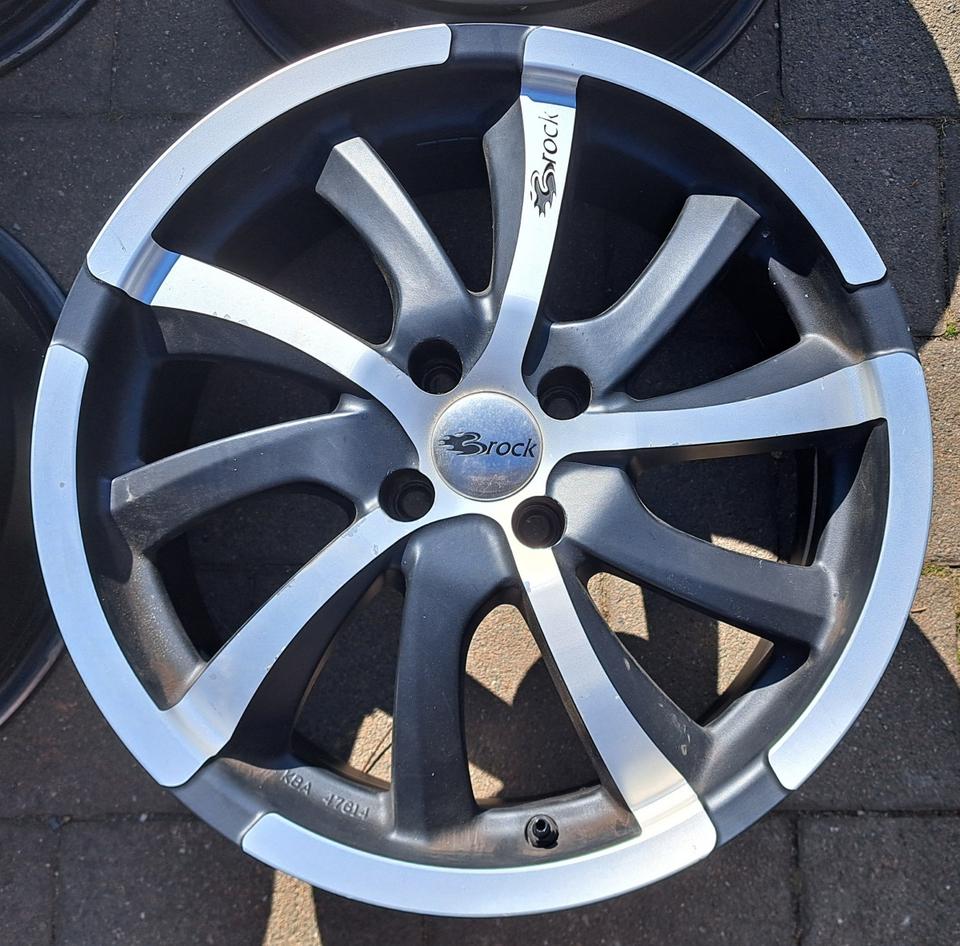 --> 17 Zoll Brock B23 4x100 Alufelgen Opel Dacia Renault VW Seat in Weira