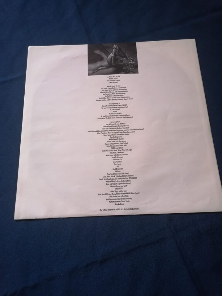 Risk - Hell's Animals (1989) 12" Vinyl Schallplatte LP in Vöhringen