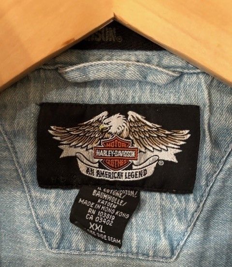 Original Harley Jeans Weste XXL in Niederkrüchten