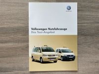 VW Volkswagen Nutzfahrzeuge Taxi Angebot Prospekt 11/2007 Niedersachsen - Wolfsburg Vorschau