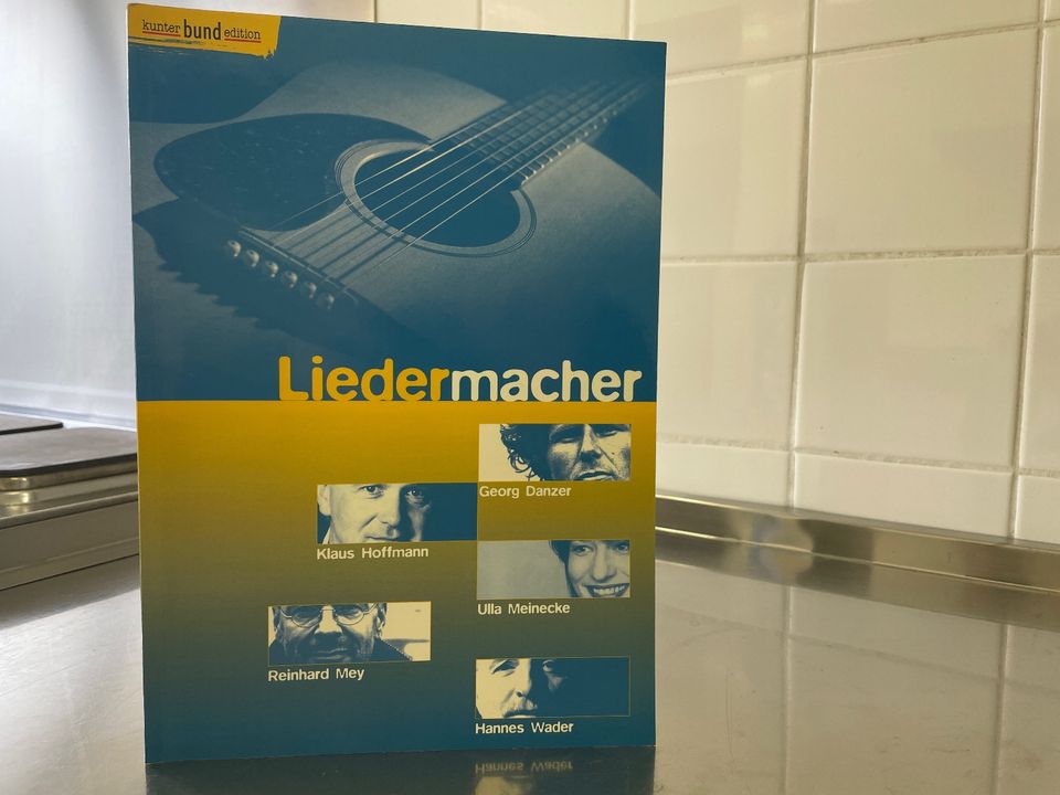 Liedermacher Songbook Liederbuch für Gitarre - Wader, Meinecke in München