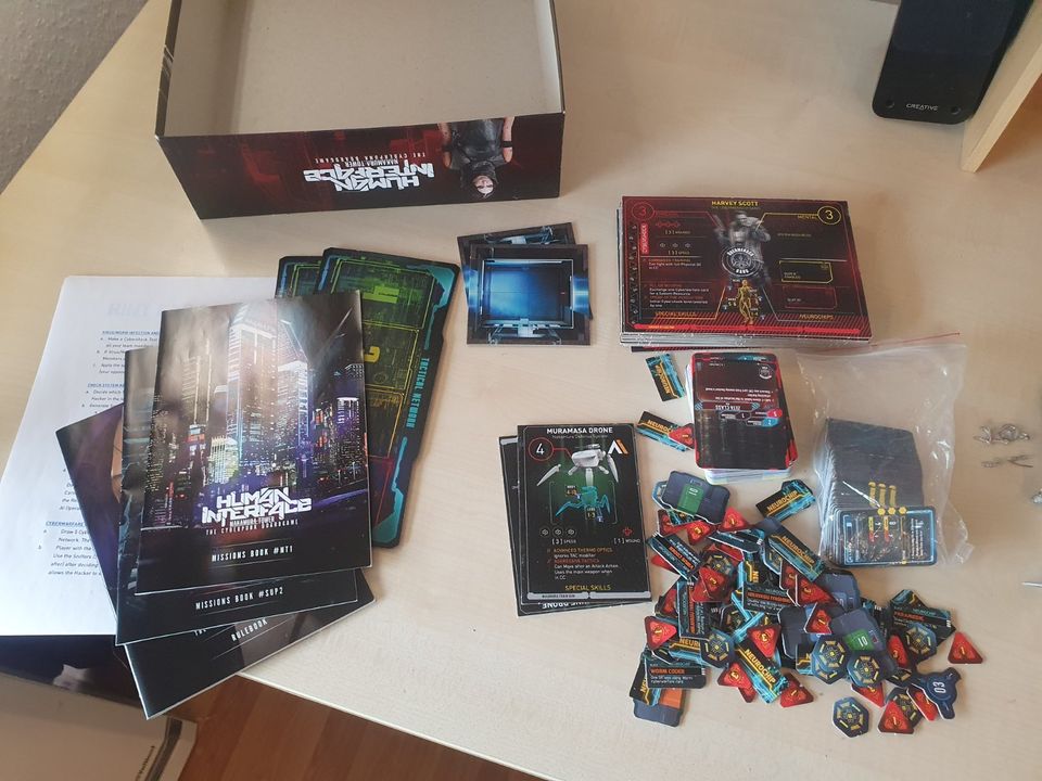 Human Interface: Nakamura Tower - The Cyberpunk Boardgame in Bad Lippspringe