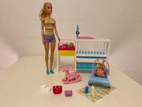 Barbie Babysitter mit Kinderzimmer Baden-Württemberg - St. Leon-Rot Vorschau