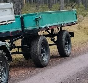 Verkaufe Multicar Anhänger Aw3002 Pritsche 3t Traktor IFA in Pennewitz