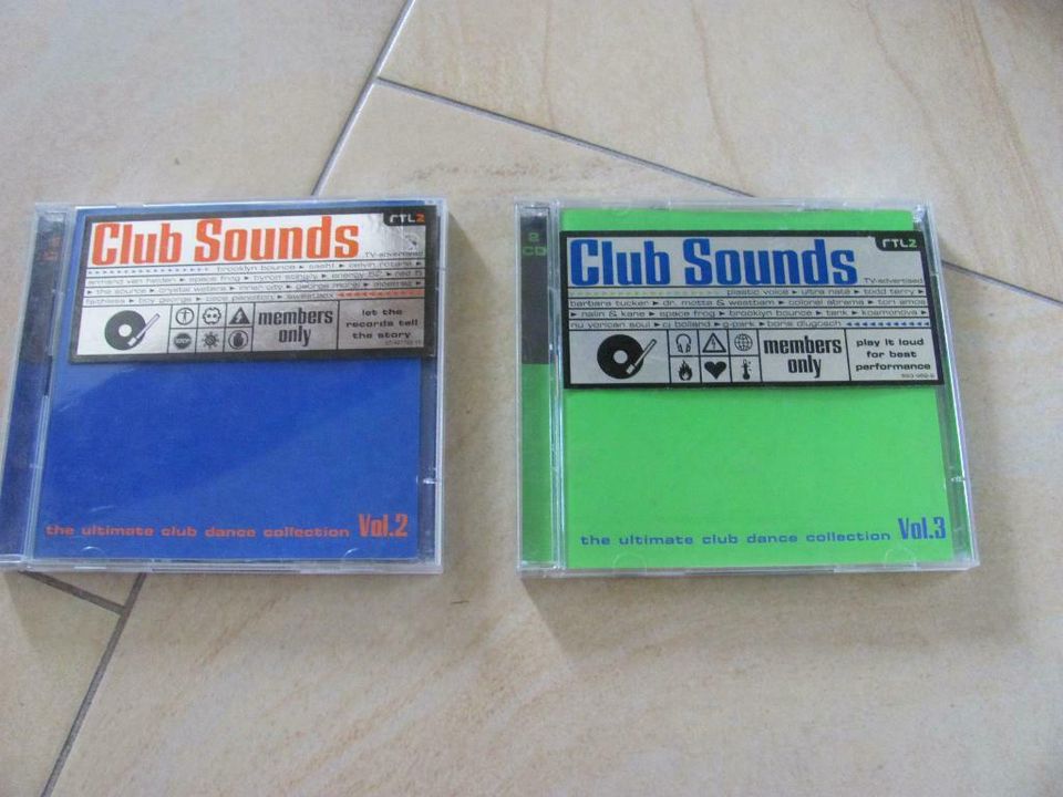 Club Sounds Vol 2 + 3 auch Vol 1 und 14 in Bad Staffelstein