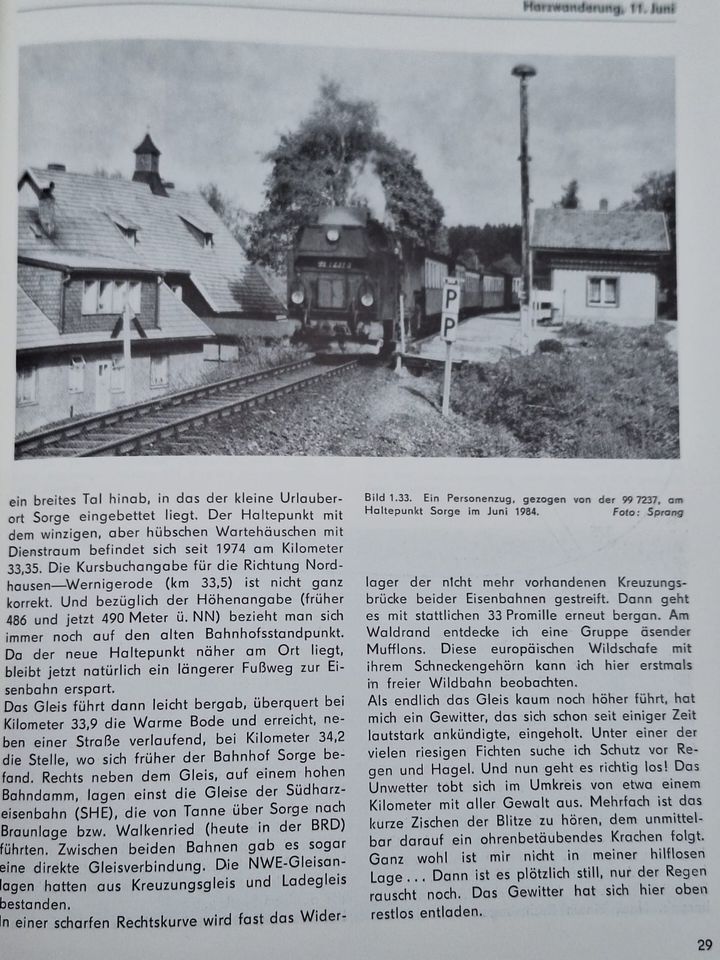 Die Rübelandbahn - Werner Steinke  Transpress DDR Harz in Oschatz