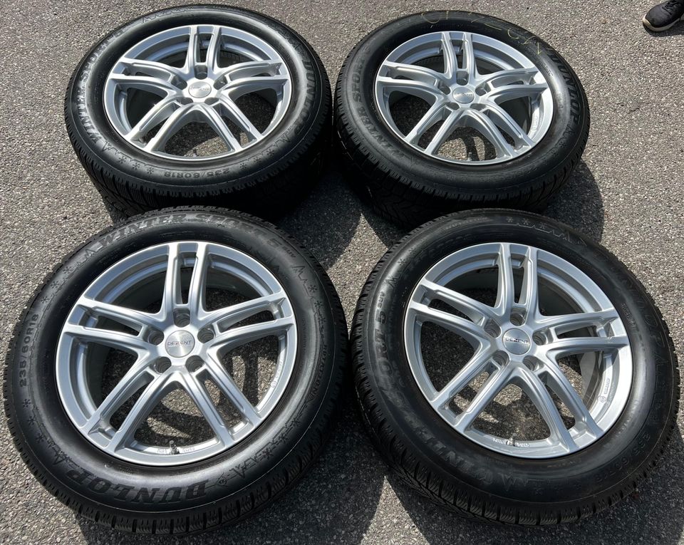 4 ALU 18" WINTERRÄDER VOLVO XC60 LAND ROVER FREELANDER 2 LF #1HZS in Bad Tölz