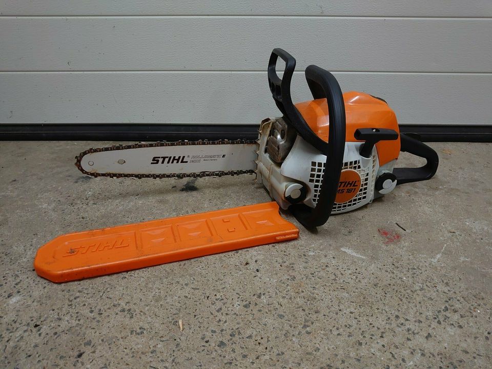 Vermietung Benzin Kettensäge 35cm Stihl Brennholz Baumpflege in Hungen