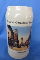 1 Liter Krug Jahreskrug 2005 Röhr Bräu Straubing Bayern - Johanniskirchen Vorschau