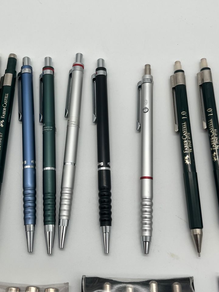 Rotring und Faber Castell Stifte, Tikky I & II TKfine in Südschacht